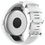 Voor POLAR M200 textuur siliconen vervangende riem horlogeband  one size (wit)