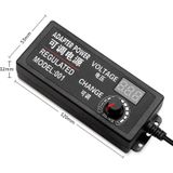 AC naar DC instelbare spannings stroom adapter universele voeding display scherm Power switching lader US  uitgangsspanning: 3-24V-2A