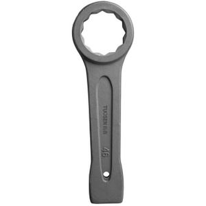TUOSEN Single-end Straight Handle Gray Phosphating Percussion Wrench  Size:46mm