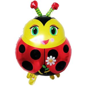 8 stks 723 Grote Cartoon Insect Styling Aluminium Ballon Verjaardagsfeest Decoratieve Ballon  Specificatie: Seven-Star Ladybug
