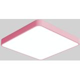Macaron LED Vierkante plafondlamp  3-kleuren licht  grootte: 50cm