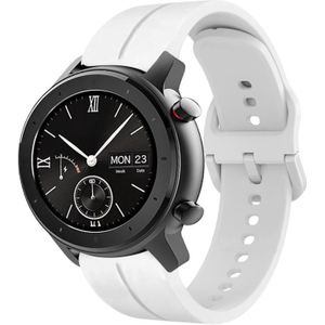 Voor Amazfit GTR 42MM 20mm lus siliconen horlogeband