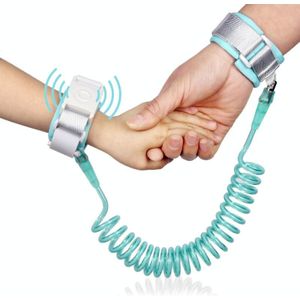 Happywalk Kids veiligheid anti verloren pols link tractie kabel met inductie Lock  lengte: 2m (mint groen)