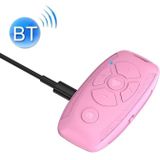 S86 Autosleutel Vorm Multifunctionele Bluetooth Selfie Video Afstandsbediening (Pink)