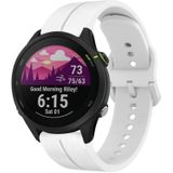 Voor Garmin Forerunner255 22 mm lus siliconen horlogeband