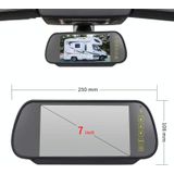 PZ474 Auto Waterdicht 170 graden Remlicht View Camera + 7 inch achteruitkijkmonitor voor Iveco Daily 4 Gen