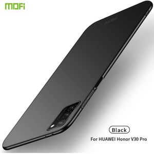 For Huawei Honor V30 Pro MOFI Frosted PC Ultra-thin Hard Case(Black)