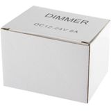 Enkele kleur Dimmer schakelaar LED Dimmer Controller voor Strip lichte DC12-24V  Output stroom: 8A