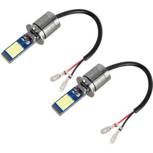 H3 2 PCS DC12-24V / 10 5W Auto mistlampen met 24LEDs SMD-3030 & Constant Current  Box Packaging(Lime Light)