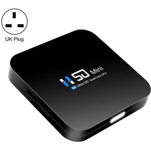 H50 Mini 4K Smart Network TV Box  Android 10.0  RK3318 Quad Core  2GB+8GB  VK-stekker