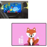 Auto Cartoon Magnetic Sunshade Zonnebrandcrme Telescopische inklapbare zonnescherm  grootte: Achterste Plein (Fox)