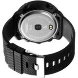 SKMEI 1511 eenvoudige Bluetooth mannen Smart waterdichte kompas volwassen Smart Watch (Steel shell Army Green)