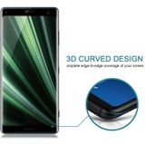 25 stuks 9H 3D gebogen volledig scherm gehard glas film voor Sony Xperia XZ3