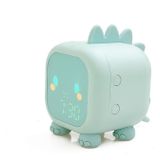 XR-MM-C2007 Multifunctionele Smart Night Light Desktop Children Student LED digitale wekker (Groen)