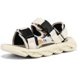 Casual Open Toe Breathable Beach Slippers Beach Sandals For Men  Size: 43(Black)