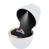 017257 Rose Shape LED Spotlight Ring Ketting Opbergdoos zonder sieraden  Spec: Ring