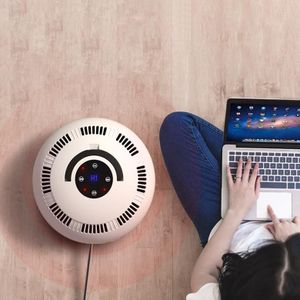 Huishouden Vijfzijdige Heater Office Small Hot Fan Elektrische Kachel  CN Plug  Kleur: Afstandsbediening