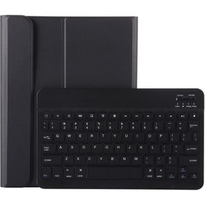 A11B Bluetooth 3 0 ultra-dunne ABS afneembare Bluetooth toetsenbord lederen case voor iPad Pro 11 inch (2018)  met pen slot & Holder (zwart)
