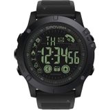 PR1-2 1 24 inch IP68 Waterproof Sport Smart Watch  Ondersteuning Bluetooth / Slaapmonitor / Oproepherinnering (Zwart)