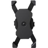 Stuur Stoelpaal Pole Mount Fiets GPS Navigatie handbalk beugel telefoonklem voor GoPro HERO8 /7 /6 /5  geschikt voor 4 0-6 5 inch mobiele telefoons (zwart)