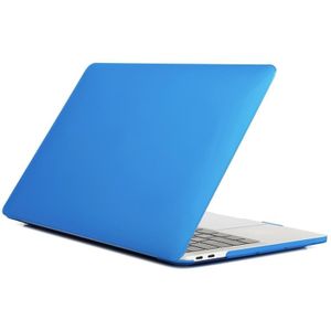 Voor MacBook Pro 16 inch laptop matte stijl beschermende case (donkerblauw)