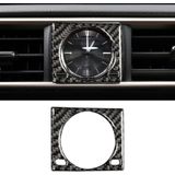 Auto Carbon Fiber Clock Box Decoratieve Sticker voor Lexus IS250 2013-  Left Drive