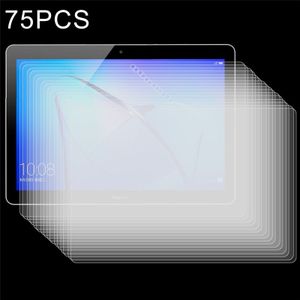 75 pc's voor HUAWEI MediaPad T3 10 9.6 inch 0.3mm 9H oppervlakte hardheid volledige scherm gehard glas Screen Protector