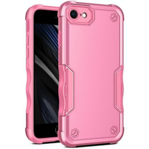 Antislip Armor Phone Case voor iPhone SE 2020 / 8/7 (PINK)