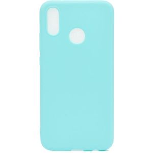 Voor Huawei P20 Lite Candy Color TPU case (groen)