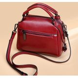 553088 Niche Schoudertas Handtas Lady Messenger Bag (Rode Wijn)