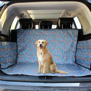 Antislip vouwen waterdichte auto trunk seat cover huisdier kat hond kussen mat  grootte: 155 x 105cm