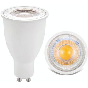 GU10 10W SMD 2835 16 LED's 2700-3100K Hoge helderheid Geen flikkering lamp beker Energiebesparende spot  AC 90-265V (warm wit)