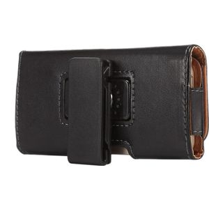 horizontaal Style Lamb Skin structuur Waist Bag met Back Splint voor iPhone 6 / Samsung Galaxy S4 / S3