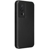 Voor Xiaomi Redmi K60 / K60 Pro koolstofvezel textuur flip lederen telefoonhoes