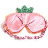 2 stks fruit pluche oog masker schattig zacht meisje slaap blackout oogmasker