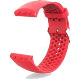 Voor POLAR Vantage M Siliconen horlogeband (rood)