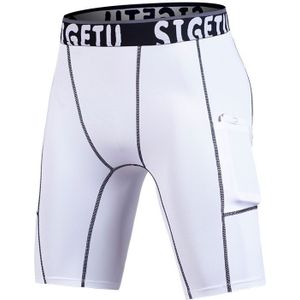 SIGETU sneldrogende stretch panty's vijf broeken (kleur: witte grootte: XXXL)