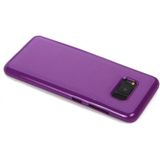 For Samsung Galaxy S8 Cross Texture Detachable Leather Phone Case(Purple)