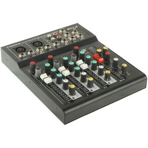 4 kanalen Professional Mixing Console en Aux paden Plus effectenprocessor