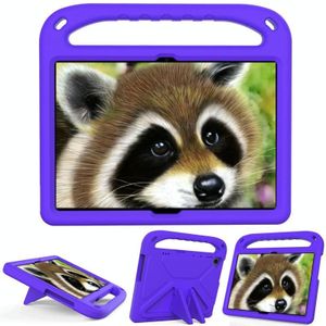 For Lenovo Tab M10 TB-X505F & TB-X605F / P10 TB-X705F Handle Portable EVA Shockproof Anti Falling Protective Case with Triangle Holder(Purple)