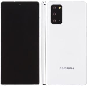 Zwart scherm niet-werkende Fake Dummy Display Model voor Samsung Galaxy Note20 Ultra 5G (wit)