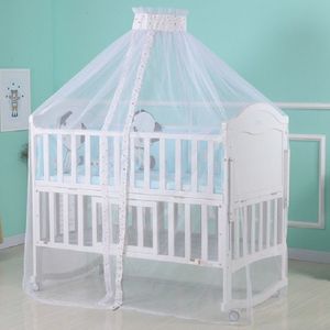 Crib Dome Lichtgewicht Muskietennet  grootte: 4.2x1.6 meter  Stijl: Palace Mosquito Net