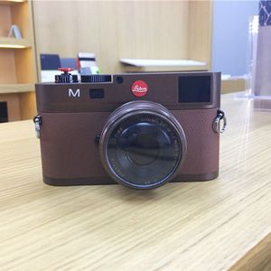 Niet-werkende Fake Dummy DSLR Camera Model Photo Studio Rekwisieten voor Leica M (Dark Coffee)