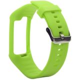 Siliconen sport polsband voor POLAR A360/A370 (groen)