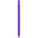 Stylus Pen Silica Gel beschermhoes voor Apple Pencil 2 (Paars)