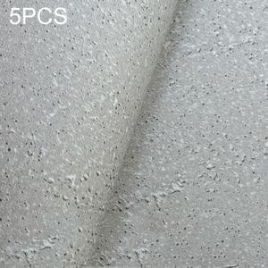 5 STUKS Zelfklevend PVC luchtkanaal behang meubels desktop sticker  grootte: 60cm x 1m (Terrazzo CY302)