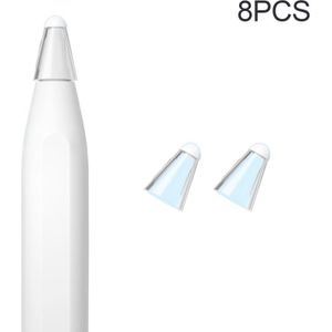 8 stuks / set Fiber Texture Nib Protector voor Apple Pencil