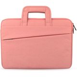 Universele 12 inch Business stijl Laptoptas met handvat en Oxford stof voor MacBook  Samsung  Lenovo  Sony  Dell  Chuwi  Asus  HP (roze)