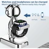 Voor Watch + Headset Intelligente draadloze oplaadhouder