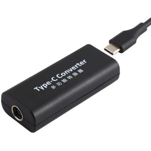 DC 7 9 x 5.5 mm Power Jack female naar USB-C/type-C Female Power connector adapter met 15cm USB-C/type C kabel